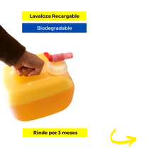 Cargar imagen en el visor de la galería, Lavaloza Recargable y Biodegradable (5 litros)-Detergentes recargables-chilesano-chilesano