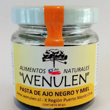Cargar imagen en el visor de la galería, Pasta ajo negro y miel 80 g-chilesano-chilesano